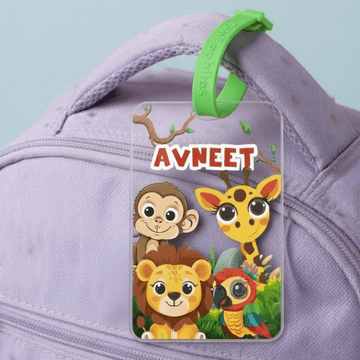 Luggage Tag - Zootii (Transparent Tag) - Bibliophiles