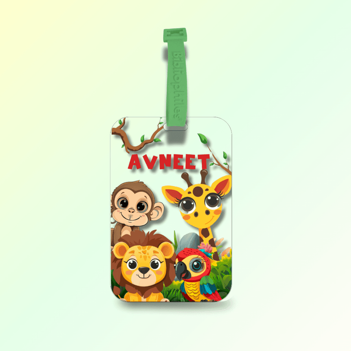 Luggage Tag - Zootii (Transparent Tag) - Bibliophiles