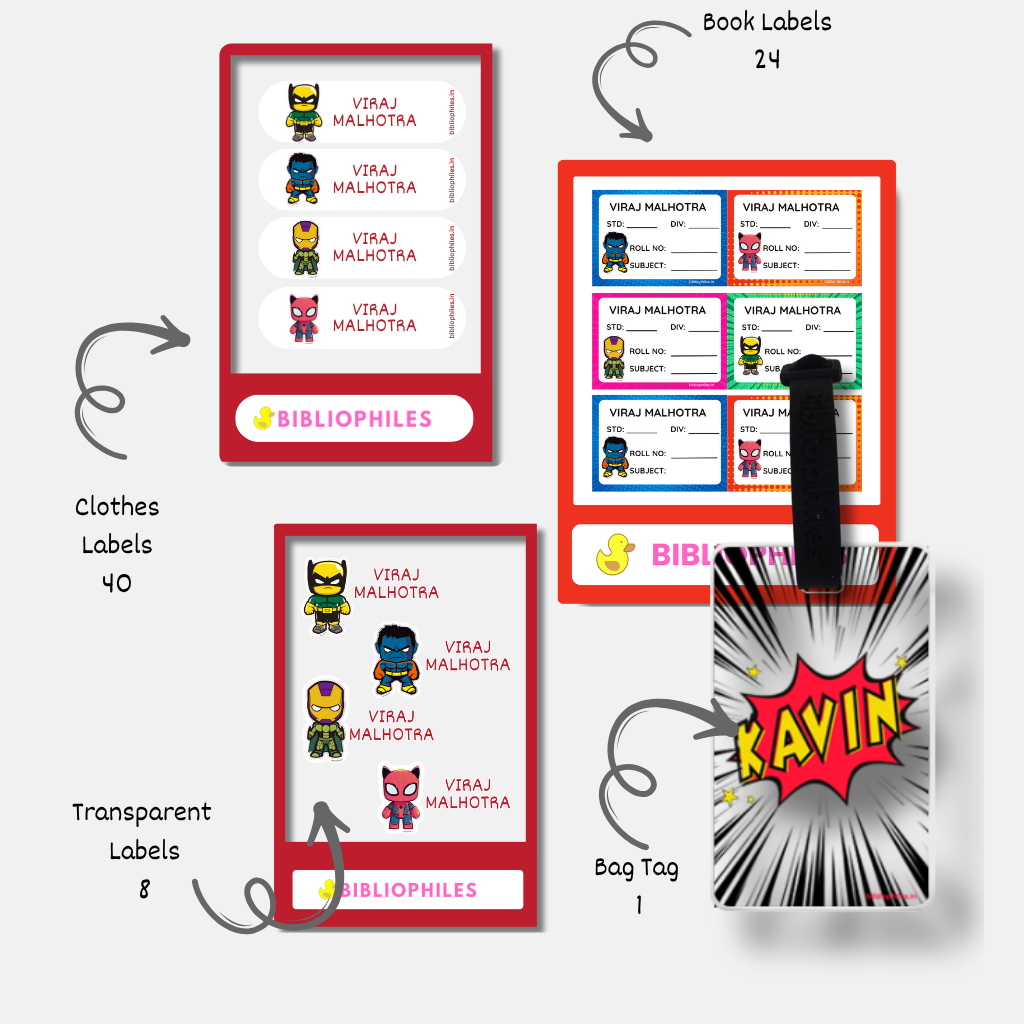 Zootii Jumbo Gift Hamper - Superhero
