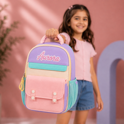 Personalised Pastel Mini Backpack