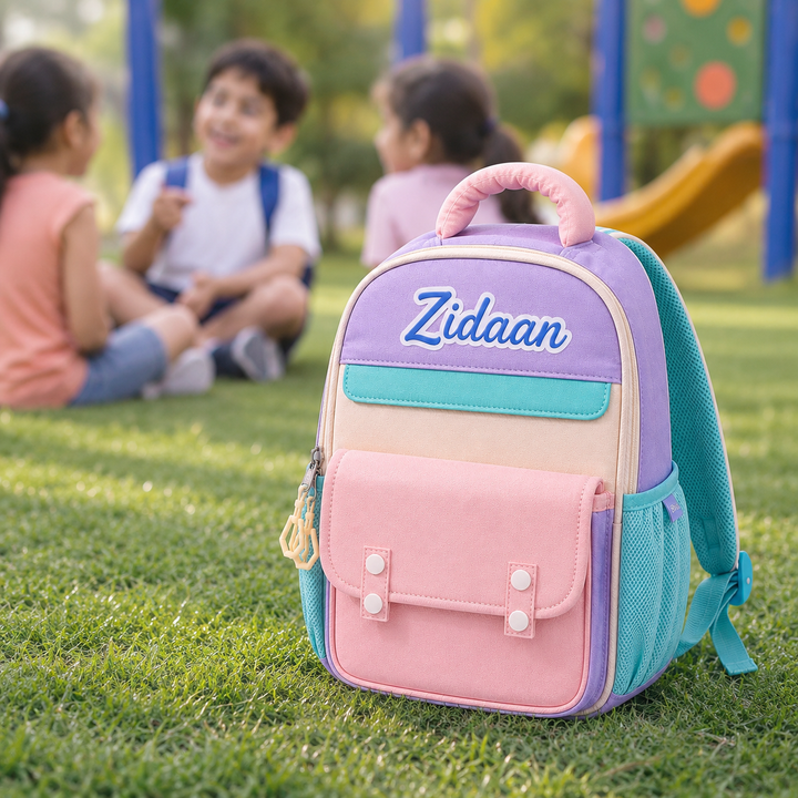 Personalised Pastel Backpack