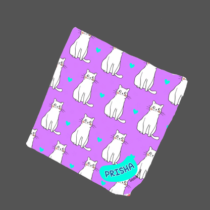 Personalised Muslin Handkerchief Girl Box - Jumbo (Pack of 12) - Bibliophiles