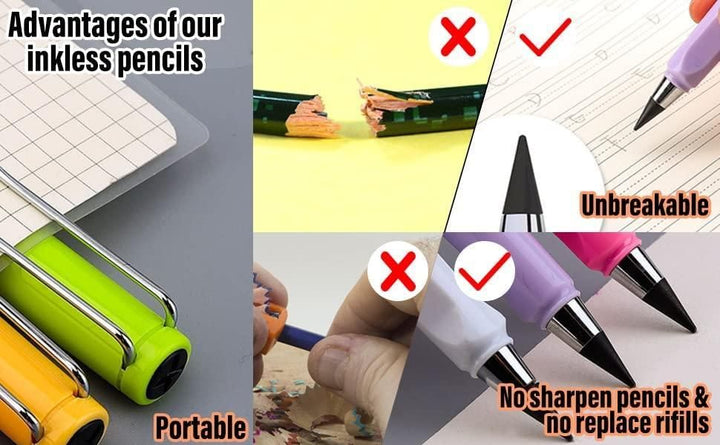 Personalised Reusable Long Lasting Pen Pencils 闁 Pack of 2 - Bibliophiles