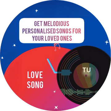 Personalised Song with your message | Unique Gift | Birthday | Anniversary Surprise - Bibliophiles