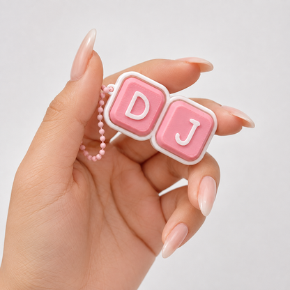 Personalised Clicker Bag Charm