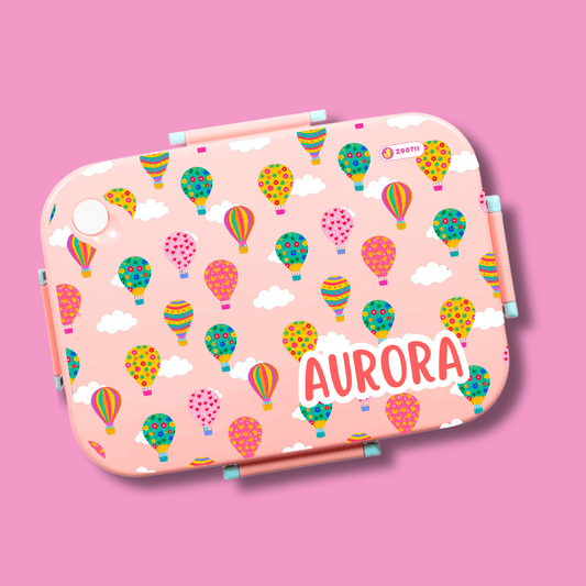 Premium Bento Lunch Box - Balloons - Bibliophiles
