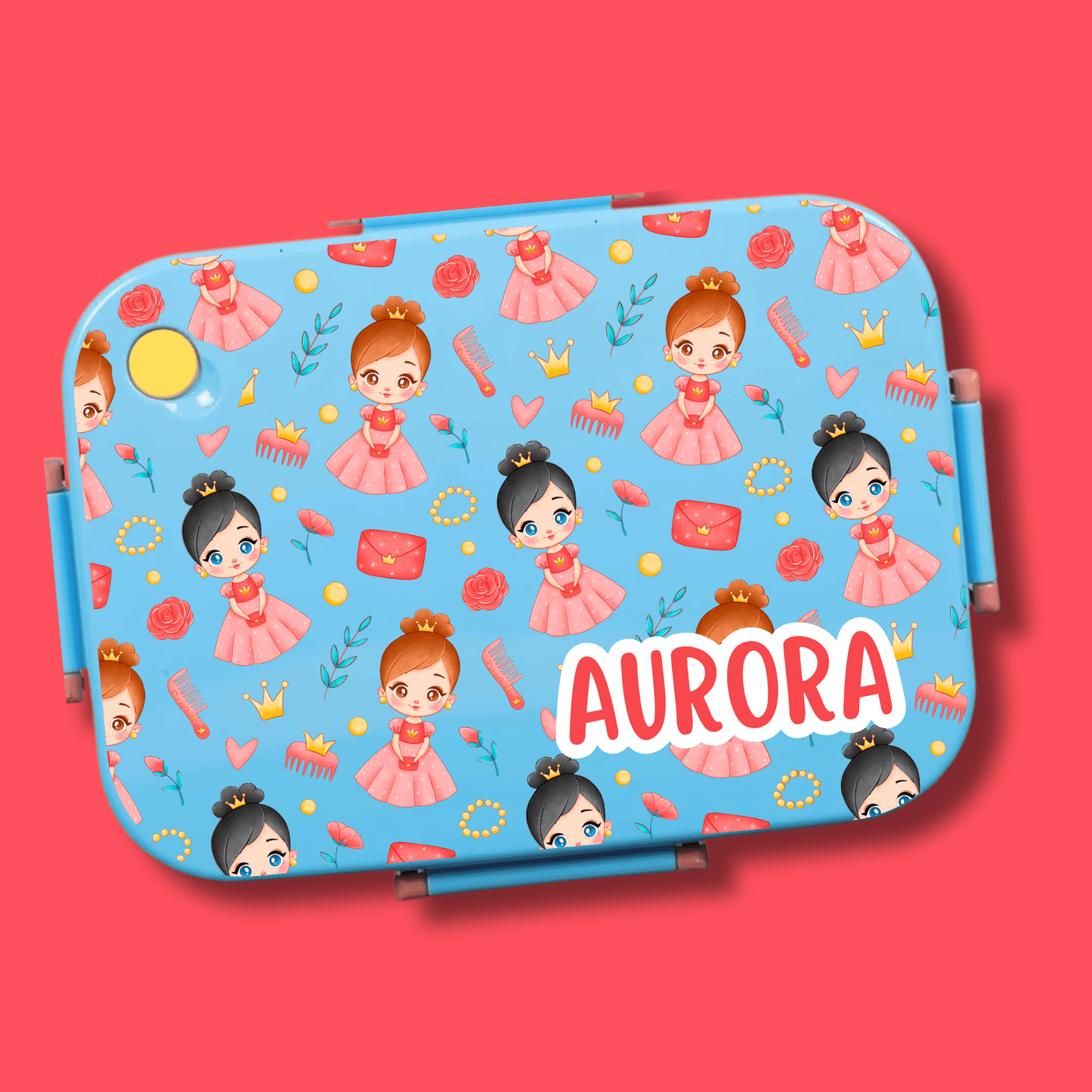 Premium Bento Lunch Box - Princess - Bibliophiles
