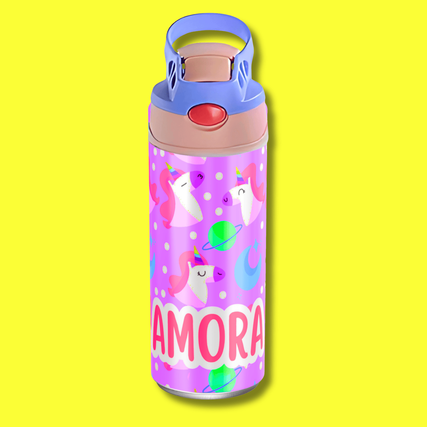 Premium Bento Lunch Box & Water Bottle - Unicorn - Bibliophiles