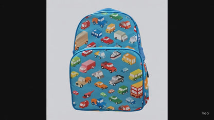 Zootii Smart Kids School Bag - Vehicles