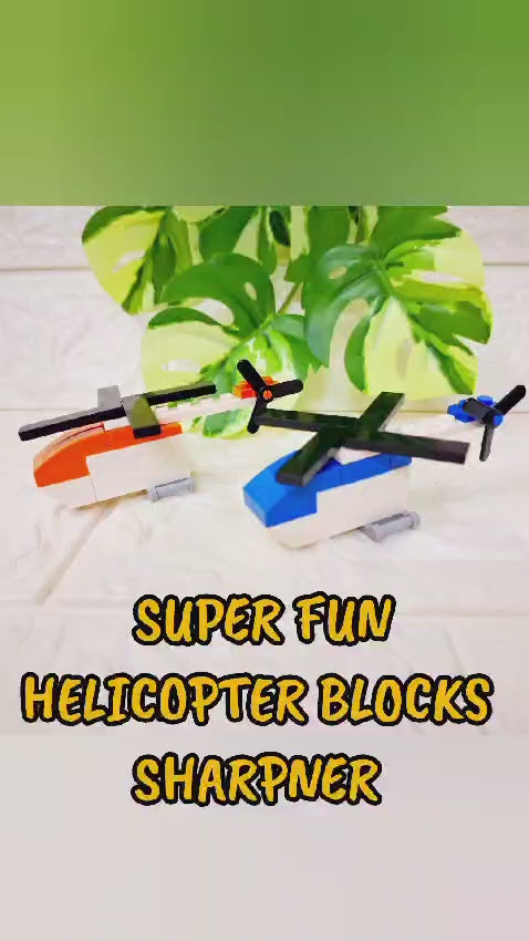 Build & Play Sharpeners - Helicopter