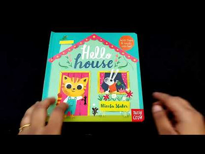 Hello House (Lift-the-flap Peep-through Touch-and-feel Mirror Boardbook)