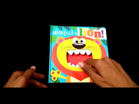 Never Feed a Lion! Touch and Feel Peep-Through Board Book