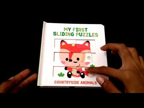 My First Sliding Puzzles Countryside Animals