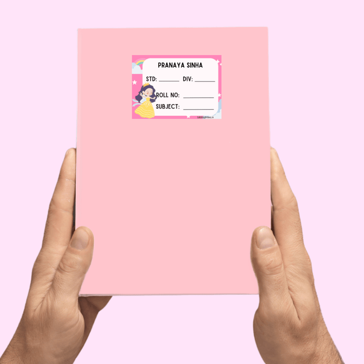 Princess Book Labels | Personalised Premium Labels - Bibliophiles