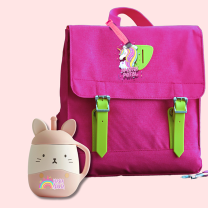 Back to School Special Combo - Rainbow ( 1 Transparent 1 Clothes 1 Bag Tag 1 Book Label)
