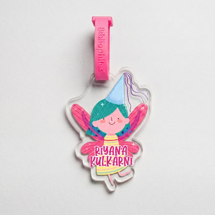 Shape Luggage Tag - Birthday Fairy - Bibliophiles