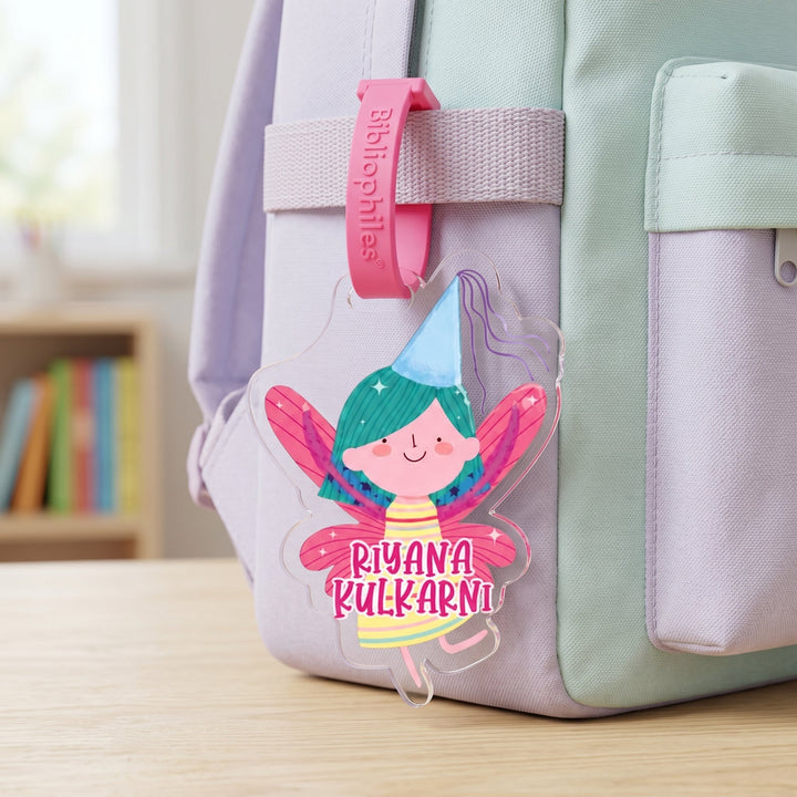Shape Luggage Tag - Birthday Fairy - Bibliophiles
