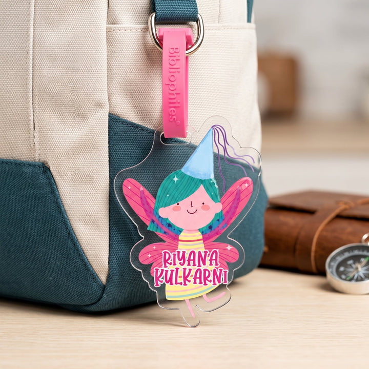 Shape Luggage Tag - Birthday Fairy - Bibliophiles