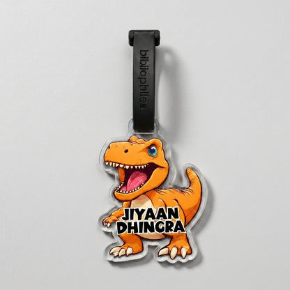Shape Luggage Tag - Dinosaur - Bibliophiles