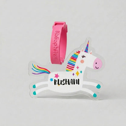 Unicorn shape luggage tag in the Little Star Diwali hamper