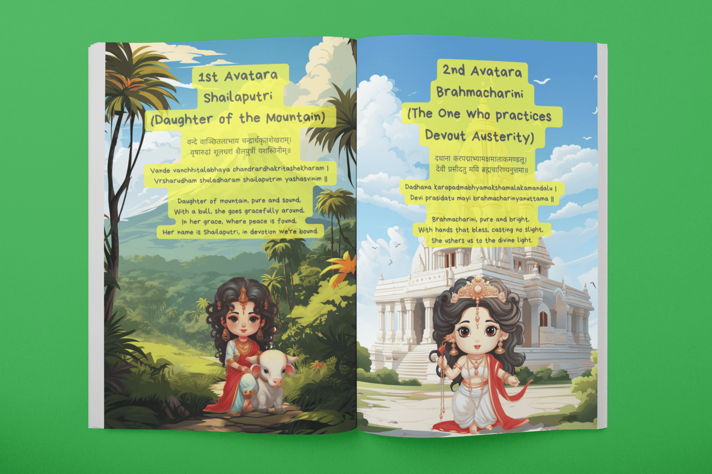 Shlokas Made Easy - Nava Durga - Bibliophiles
