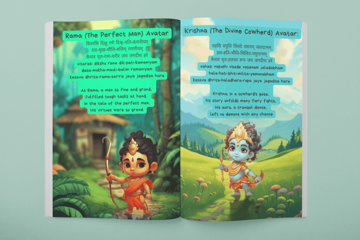 Shlokas Made Easy - Vishnu's Dashavatara - Bibliophiles