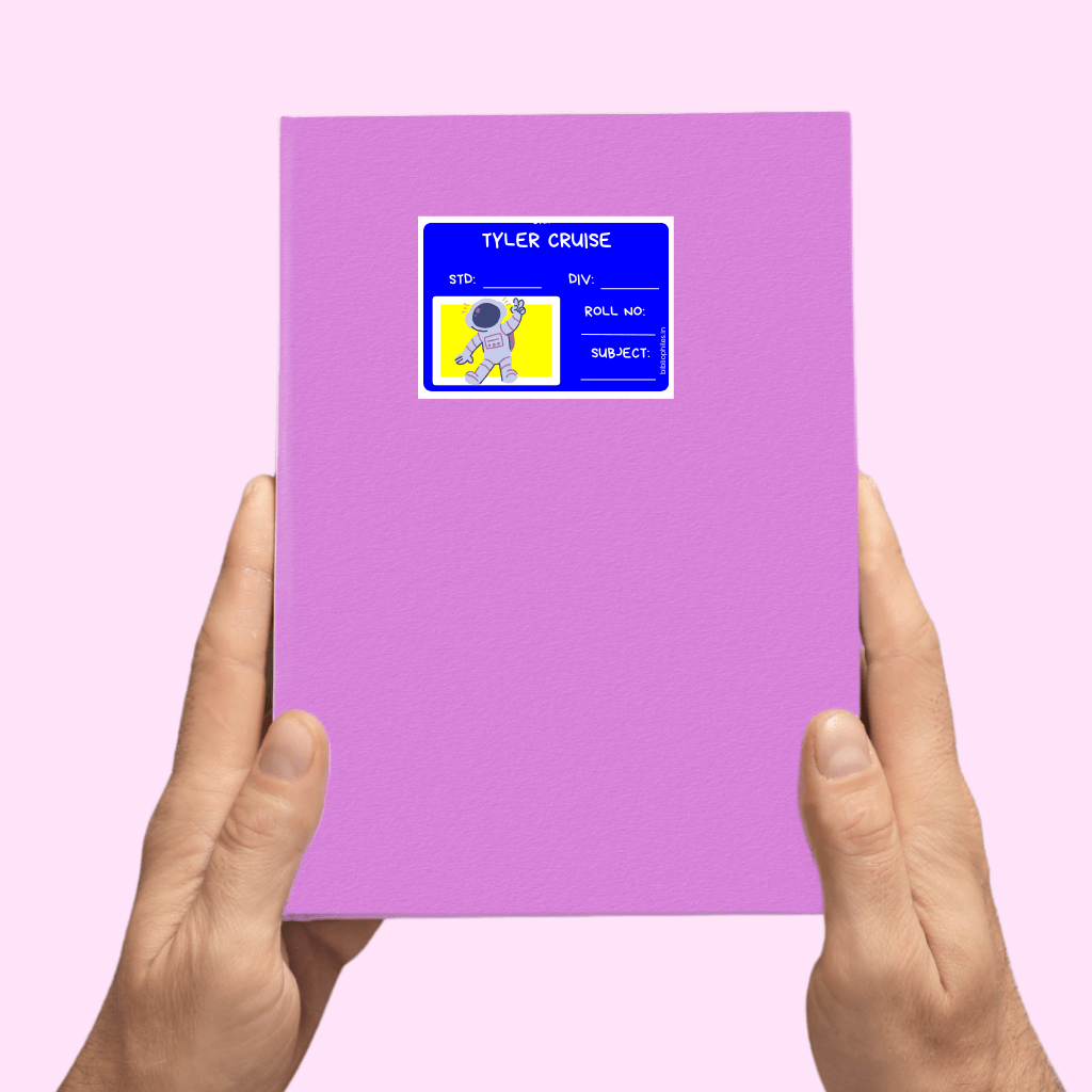 Space Book Labels | Personalised Premium Labels - Bibliophiles