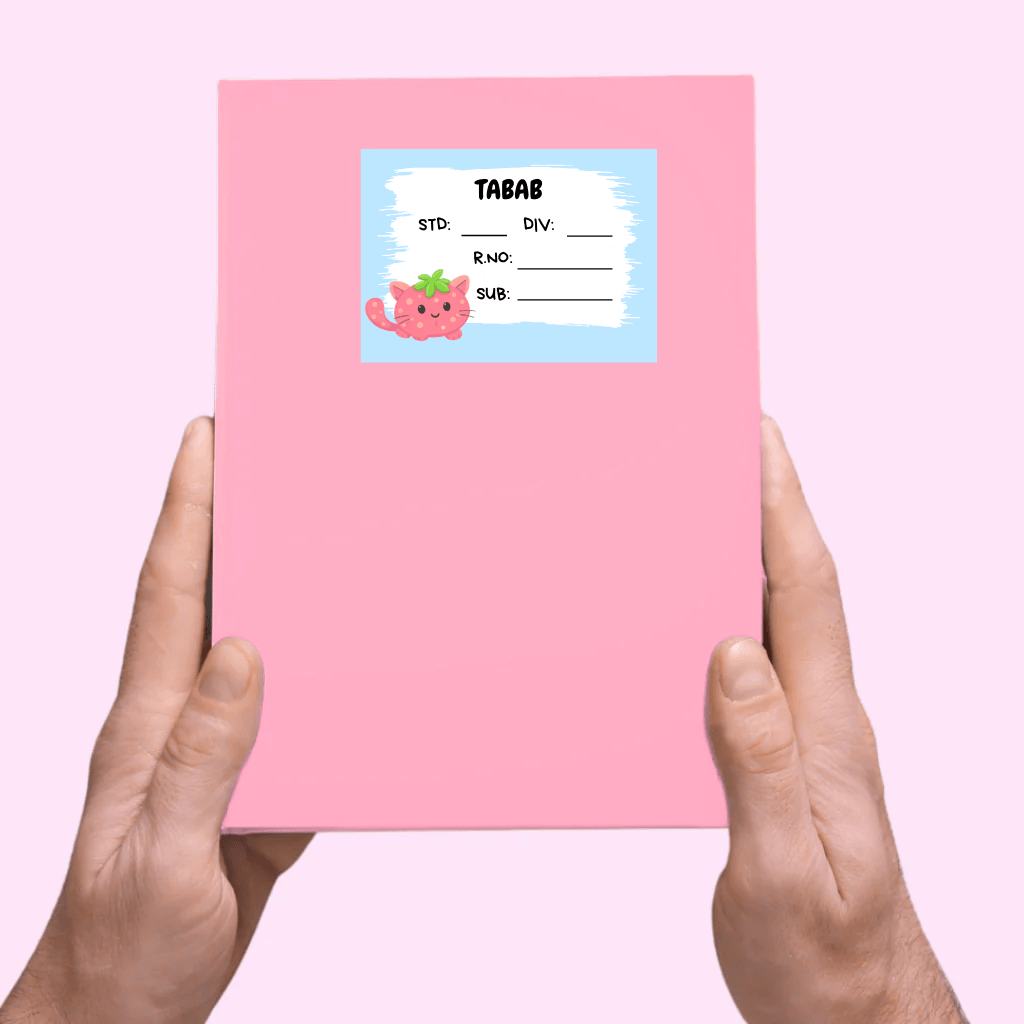 Strawberry Girls Book Labels | Personalised Strawberry Girls Labels - Bibliophiles
