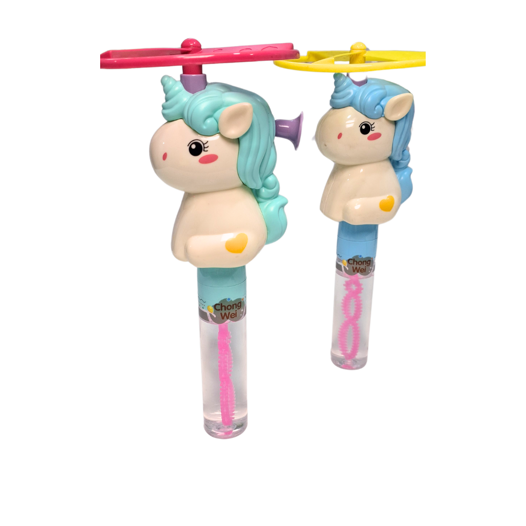 Toy Bubble Blower - Flying Unicorn | Age 3+ yrs | Fun Activity for Children - Bibliophiles