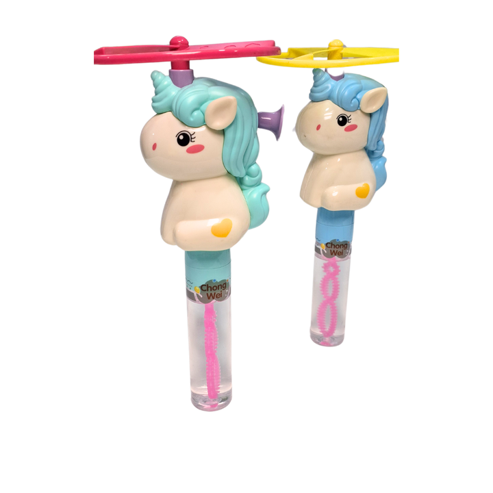 Toy Bubble Blower - Flying Unicorn | Age 3+ yrs | Fun Activity for Children - Bibliophiles