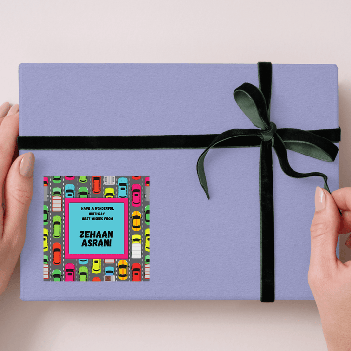 Traffic Personalised Gift Tag Stickers - Bibliophiles