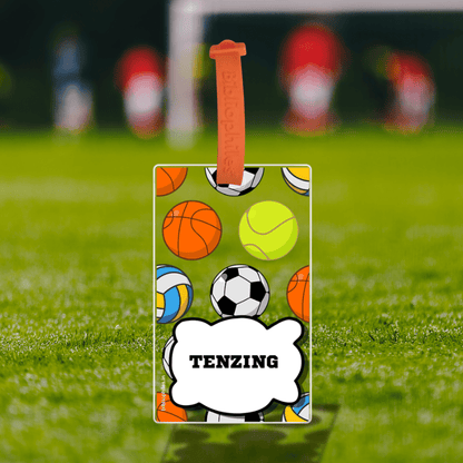 Transparent Customized Bag Tags - Special - Bibliophiles