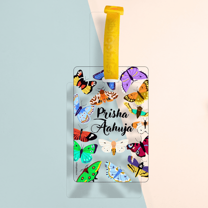 Transparent Customized Bag Tags - Special - Bibliophiles