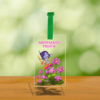 Transparent Customized Bag Tags - Special - Bibliophiles
