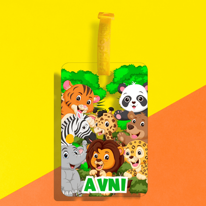 Transparent Customized Bag Tags - Special - Bibliophiles