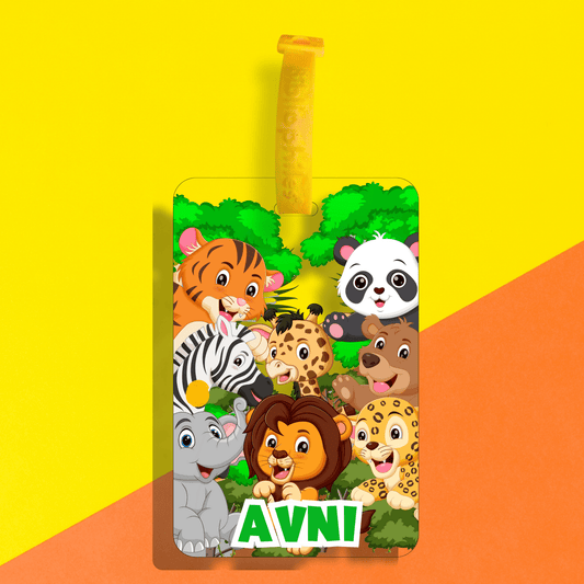 Transparent Customized Bag Tags - Special - Bibliophiles