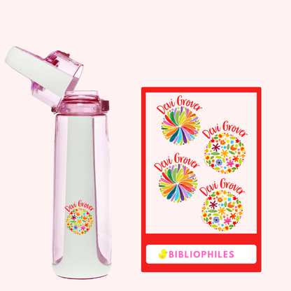 Transparent Labels - Colorful (Personalised) - Bibliophiles