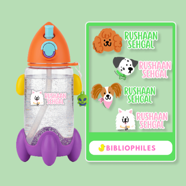 Transparent Labels - Pets (Personalised) - Bibliophiles