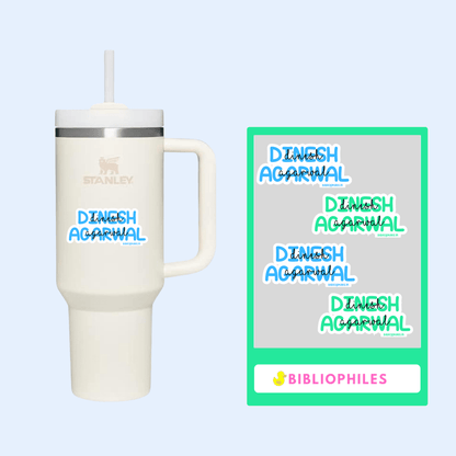 Transparent Labels - Signature (Personalised) - Bibliophiles