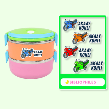 Transparent Labels - SuperBikes (Personalised) - Bibliophiles