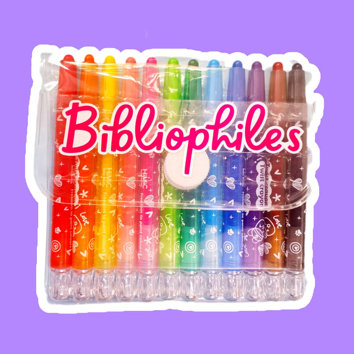 Twisty Crayons Set (12) - Bibliophiles