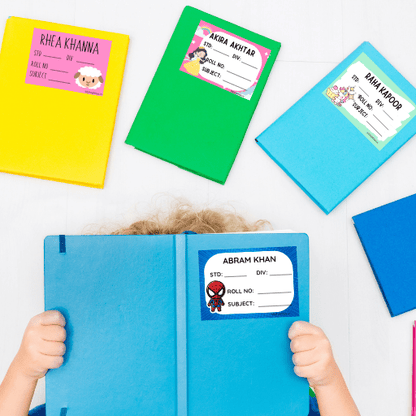 Unicorn Book Labels | Personalised Premium Labels - Bibliophiles