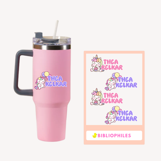 Transparent Labels - Unicorn (Personalised)