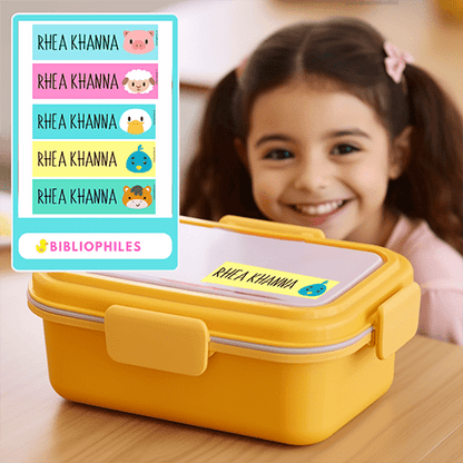 Waterproof Personalised Stickers - Bibliophiles
