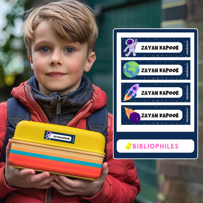 Waterproof Personalised Stickers - Bibliophiles