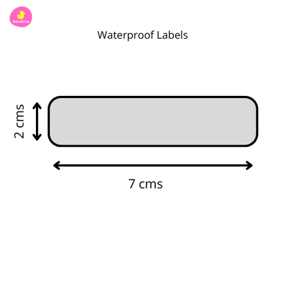 Waterproof Personalised Stickers - Bibliophiles
