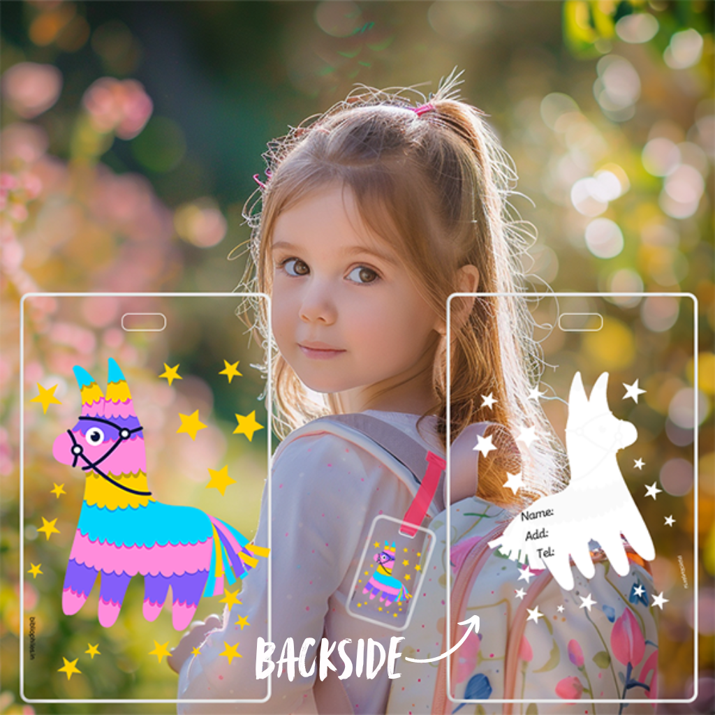 Customized bag tags for kids