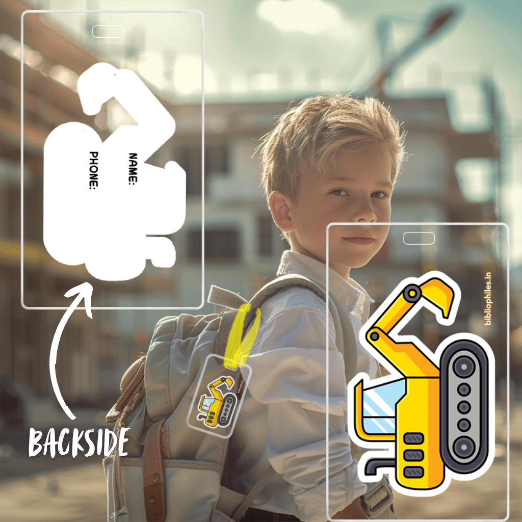Personalized bag tags for kids