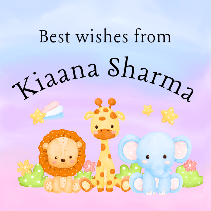 Zoo Personalised Gift Tag Stickers - Bibliophiles