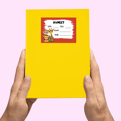 Zootii Book Labels | Personalised Zootii Labels - Bibliophiles